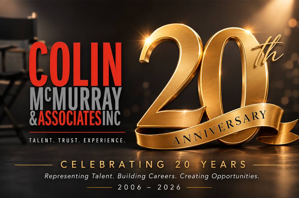 Colin McMurray & Associates Inc. 20th anniversary graphic celebrating 20 years from 2006 to 2026.